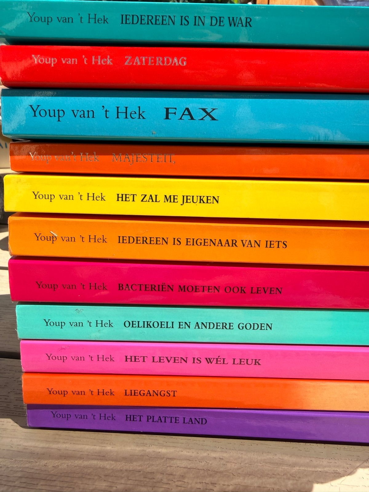 11 boeken van Youp van 't Hek - Zeer goede staat, Ophalen of Verzenden, Zo goed als nieuw