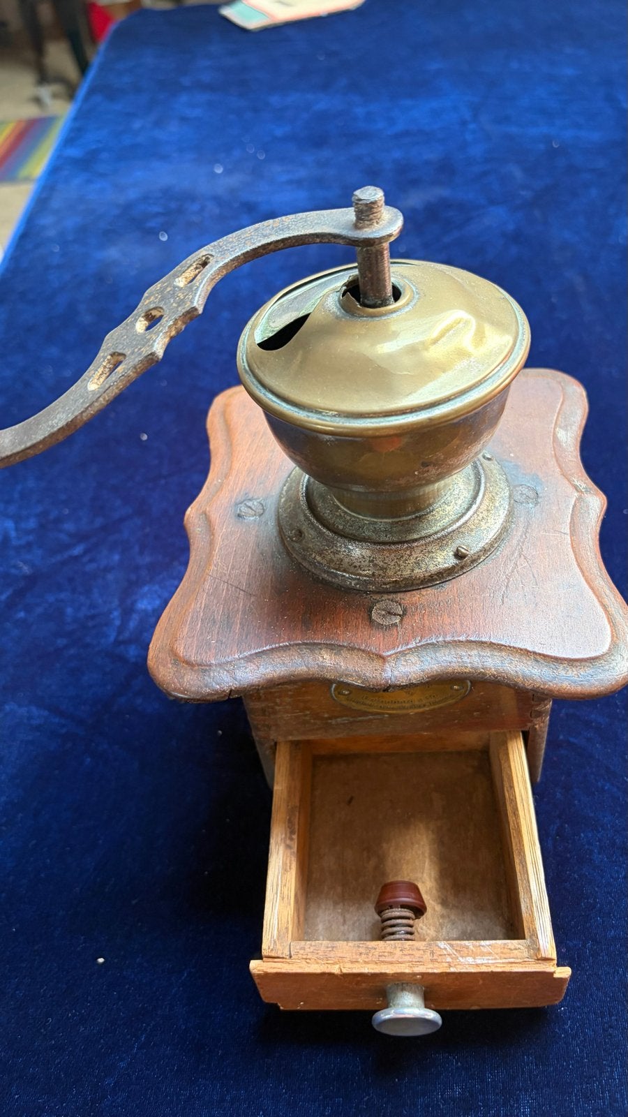 Antieke Barenberg & Co. Koffiemolen - Westfälische Kaffeemüh, Antiek en Kunst, Ophalen of Verzenden