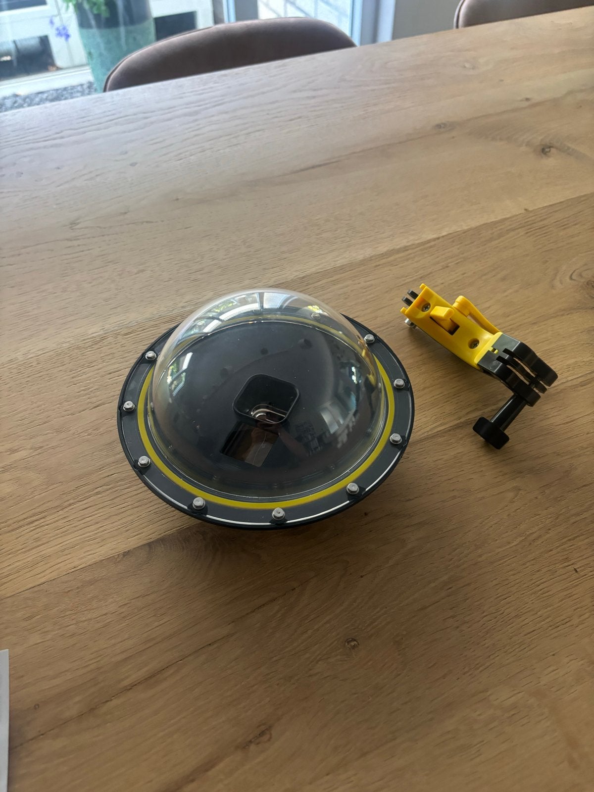Telesin Dome Port voor GoPro Hero 9/10/11 met accessoires, Meer dan 40 meter, Dome port, Ophalen of Verzenden, Zo goed als nieuw