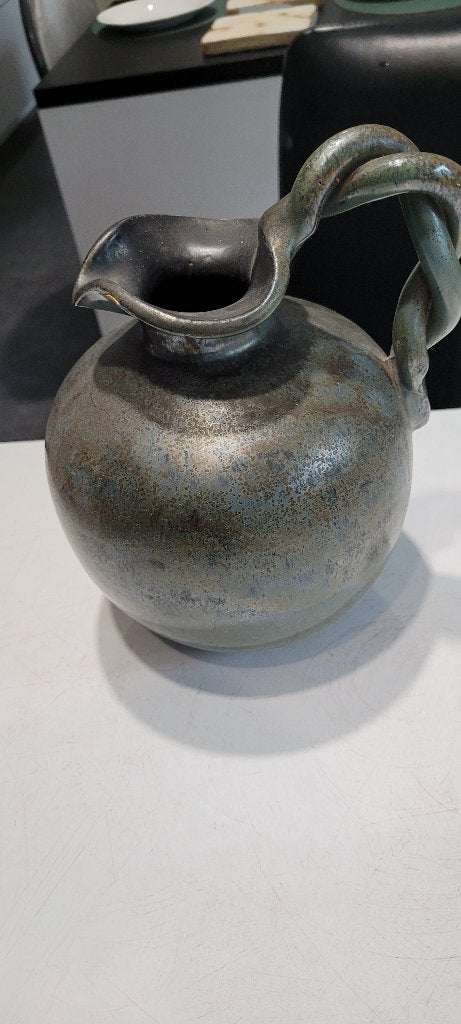 speciale mooie oude kruik (13iv287/k), Antiek en Kunst, Curiosa en Brocante, Ophalen of Verzenden
