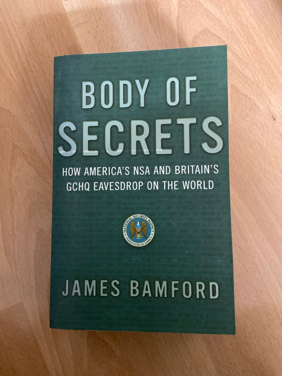 Body of Secrets: NSA & GCHQ spionage wereldwijd, Ophalen of Verzenden, Gelezen, Amerika