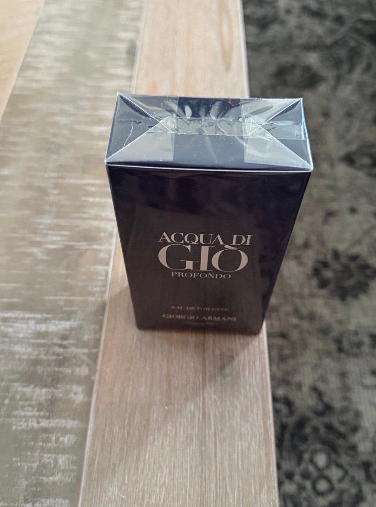 Nieuw geseald Acqua di gio profondo eau de toilette 100 ml., Verzenden, Nieuw