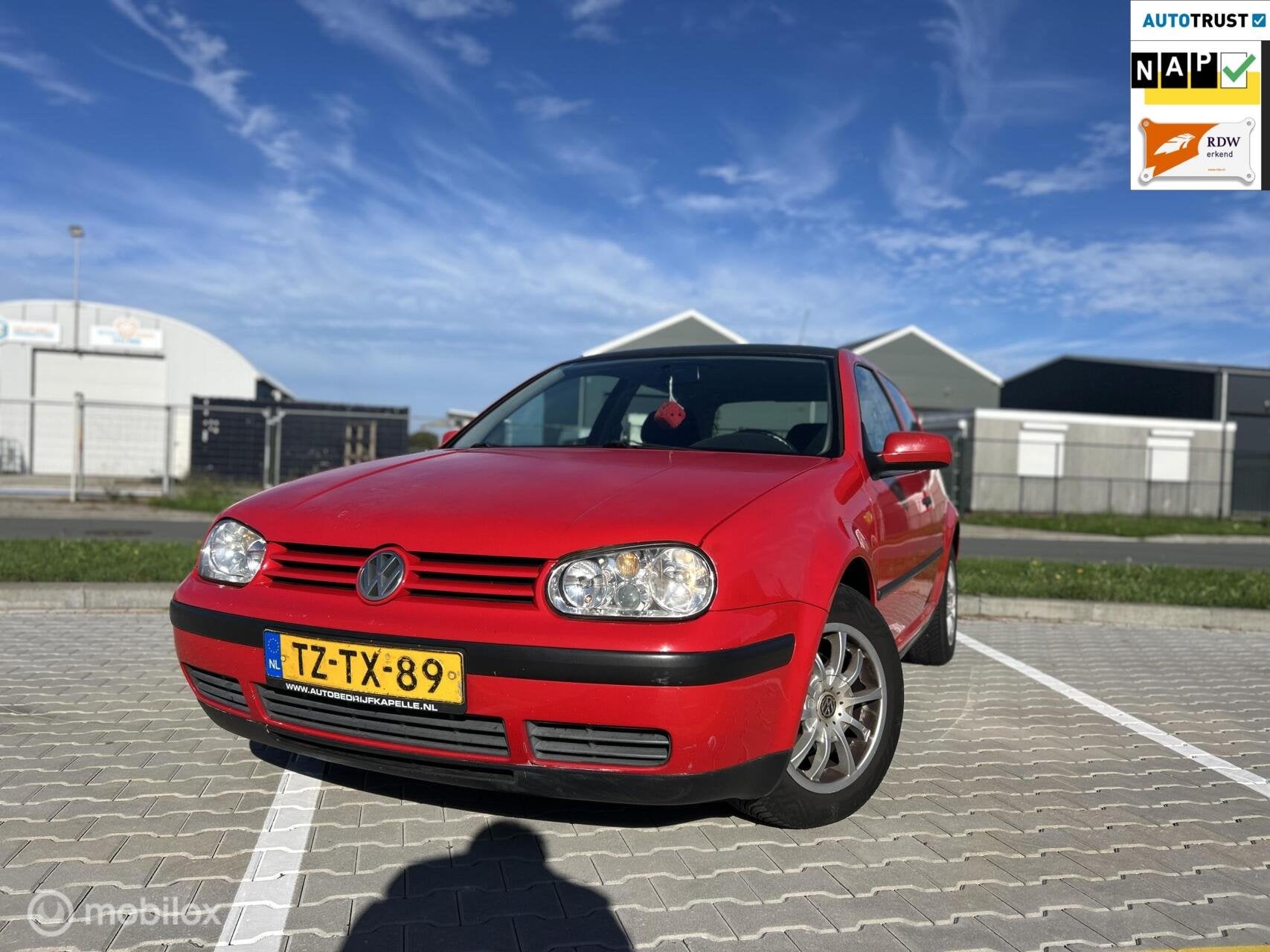 Volkswagen Golf 4 1.6 Comfortline|AIRCO|APK|NAP|, 101 pk, 1049 kg, 4 cilinders, 49 €/maand