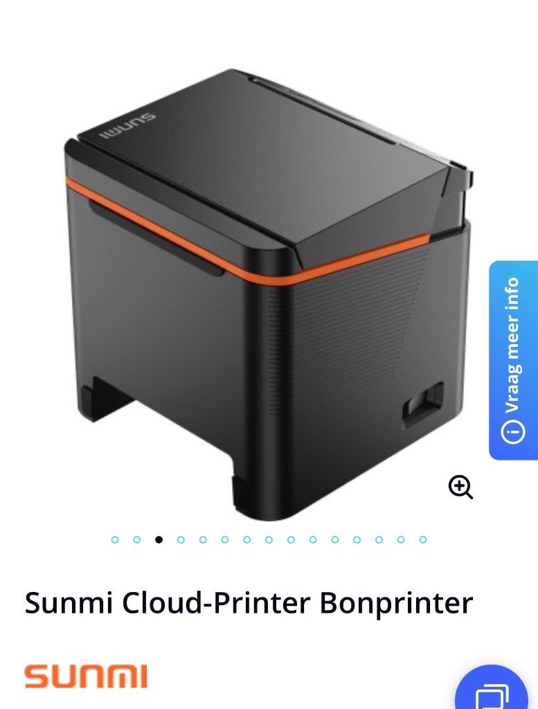 Bon printer sumni, Computers en Software, Ophalen of Verzenden, Gebruikt, Thermo-printer, Printer