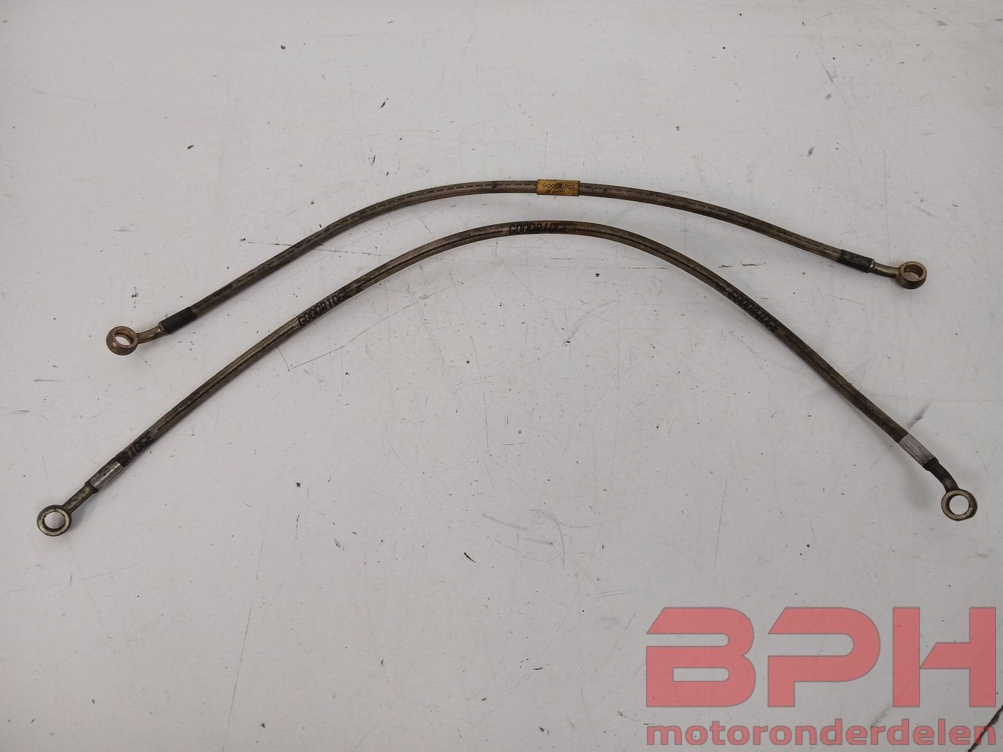 RVS remleidingen Suzuki GSX-R 600 750 1000 K1 K2 K3 2001 t/m, Motoren, Onderdelen | Suzuki, Gebruikt, -, -, Ophalen of Verzenden