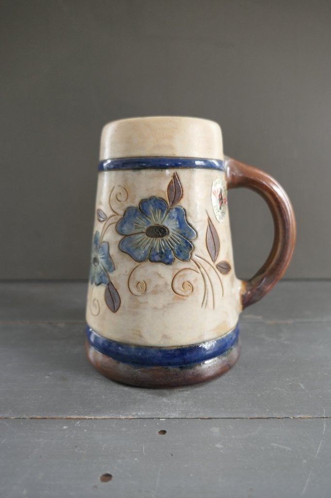 Vintage Grès d'Art Dubois kan / vaas hoogte 20,5 cm, Verzenden