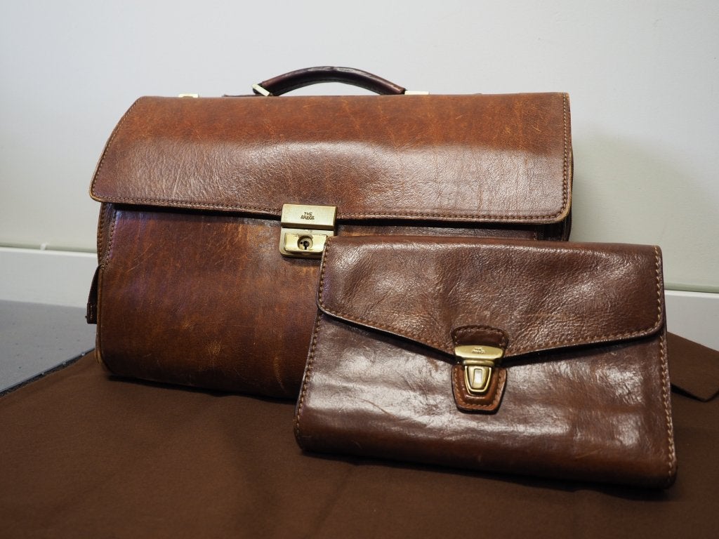 The Bridge tas en polstas, 40 tot 60 cm, Gebruikt, Bruin, Verzenden