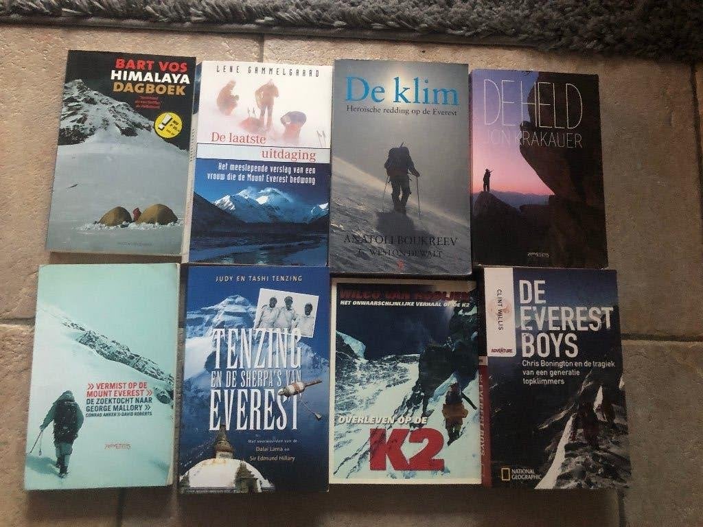 Boeken over bergbeklimmen, Ophalen of Verzenden, Zo goed als nieuw