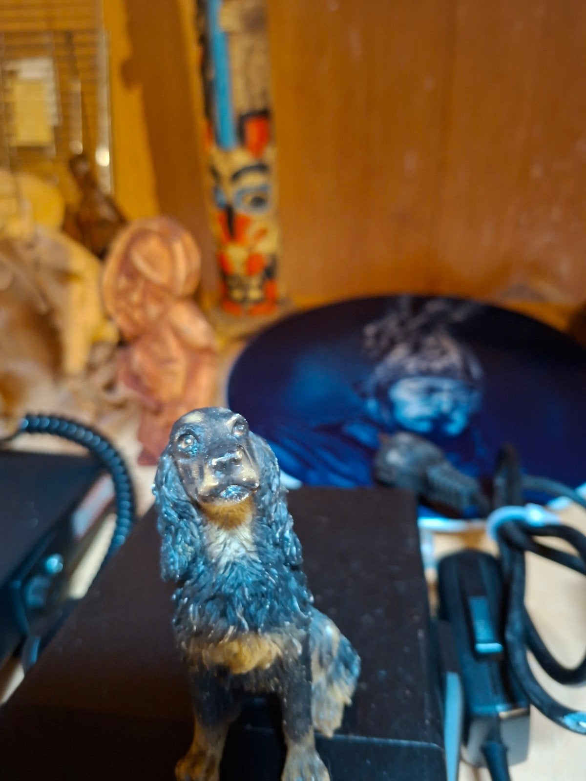Hondenbeeldje Cocker Spaniel - Decoratief, Ophalen of Verzenden, Gebruikt, Dier