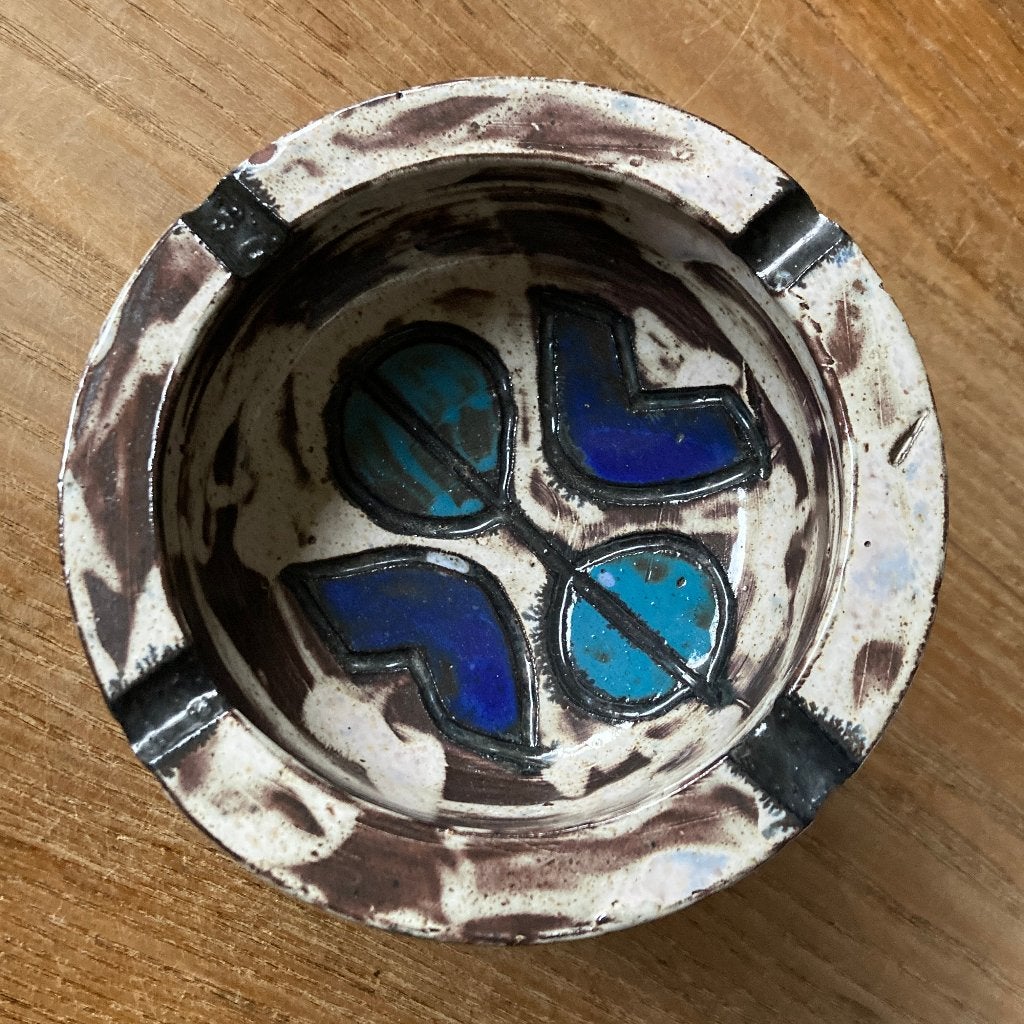 Vintage Henk Potters keramiek aardewerk asbak schaaltje, Ophalen of Verzenden