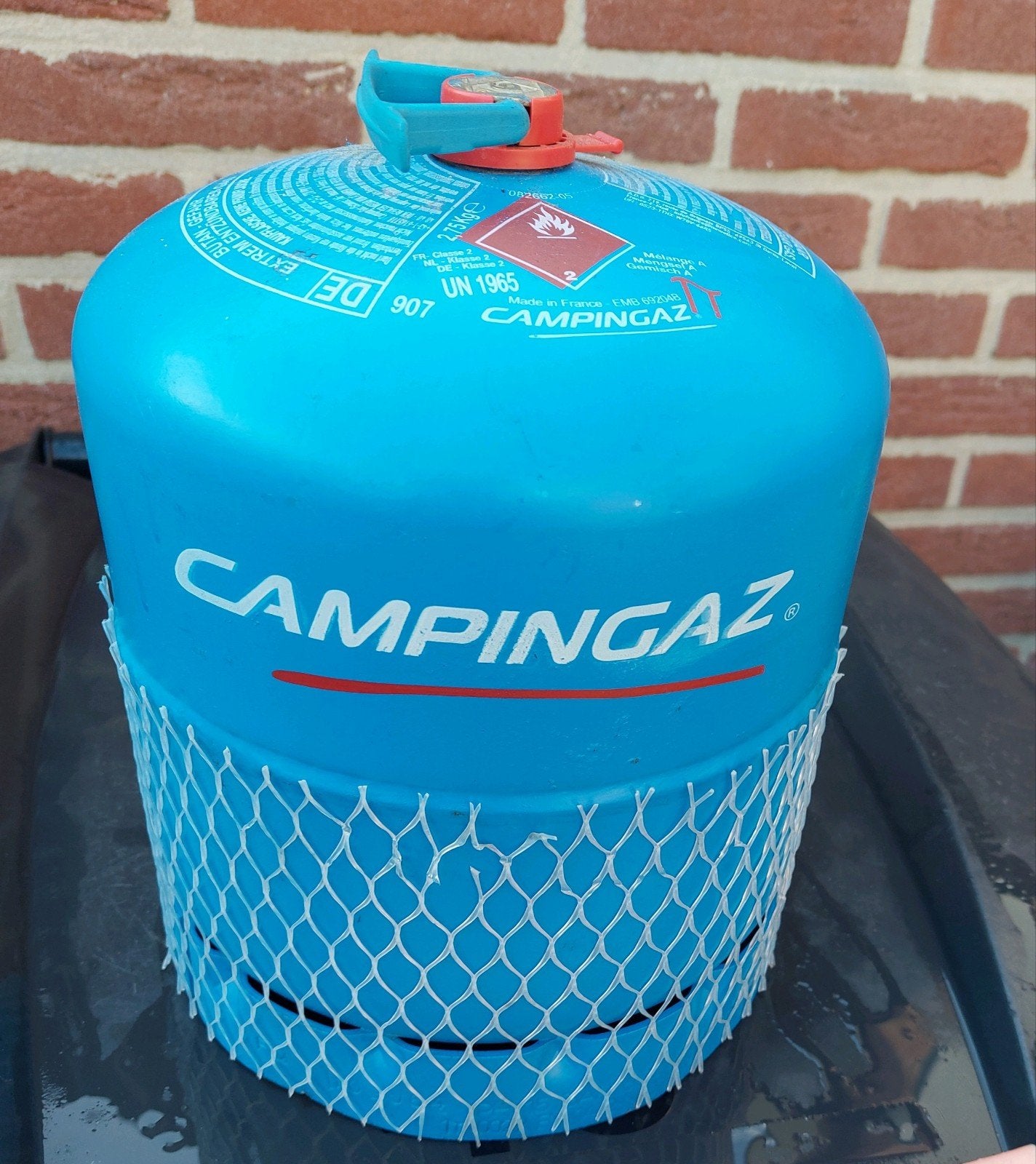 campingaz gasfles type 907. nieuw vol en verzegeld., Ophalen, Nieuw