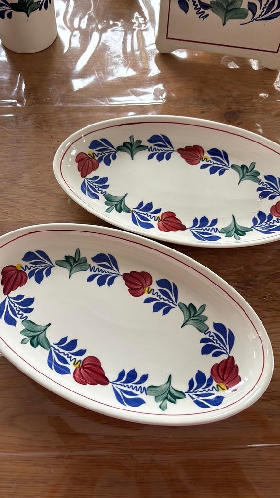 Boerenbont schaaltjes, Huis en Inrichting, Keuken | Servies, Ophalen, Aardewerk, Boerenbont, Schaal of Schalen
