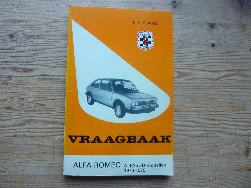 Alfa Romeo Alfasud Vraagbaak 1976-1979       , Ophalen of Verzenden