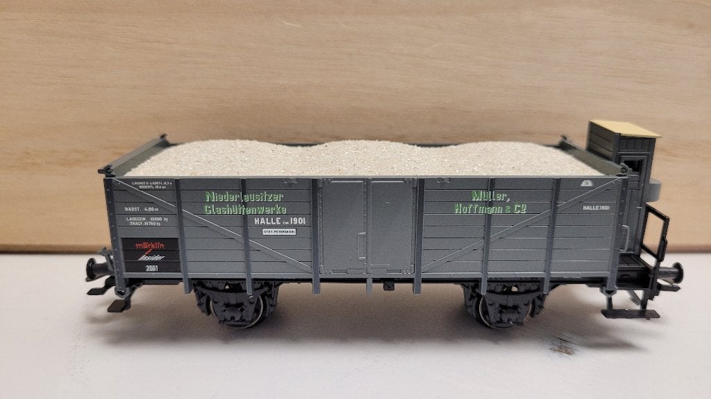 Märklin 46037 wagon met lading Insider 2001 van de DB, Wisselstroom, Ophalen of Verzenden, Märklin, Nieuw