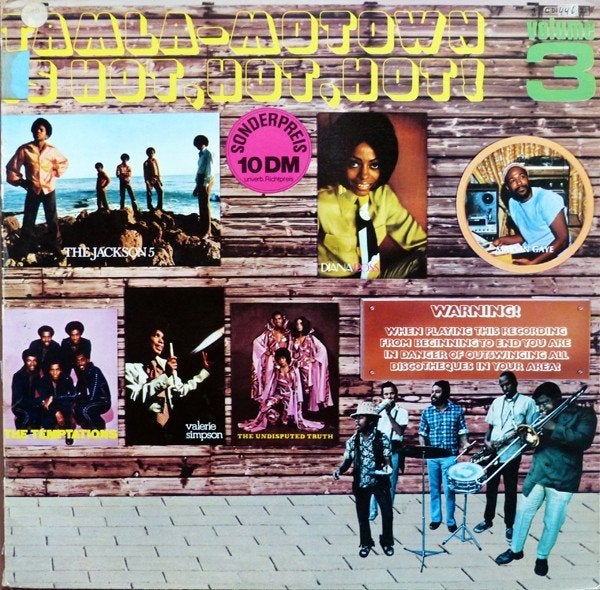 LP Tamla-Motown Is Hot, Hot, Hot! Volume 3, LP, Gebruikt, Ophalen of Verzenden, Pop