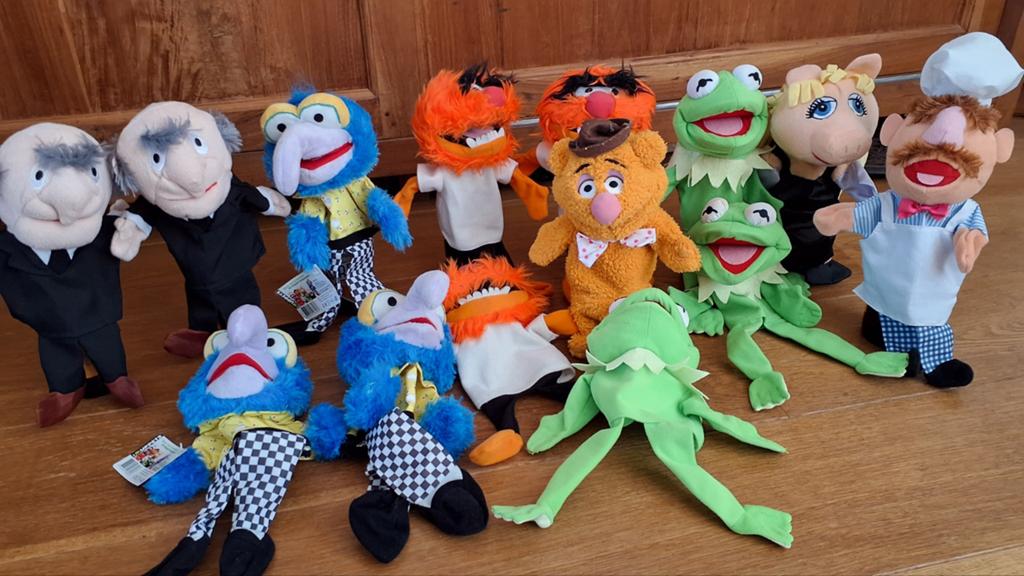 Muppets handpoppen - Disney muppet €4 per stuk, Disney, Disney, Verzenden, Overige typen