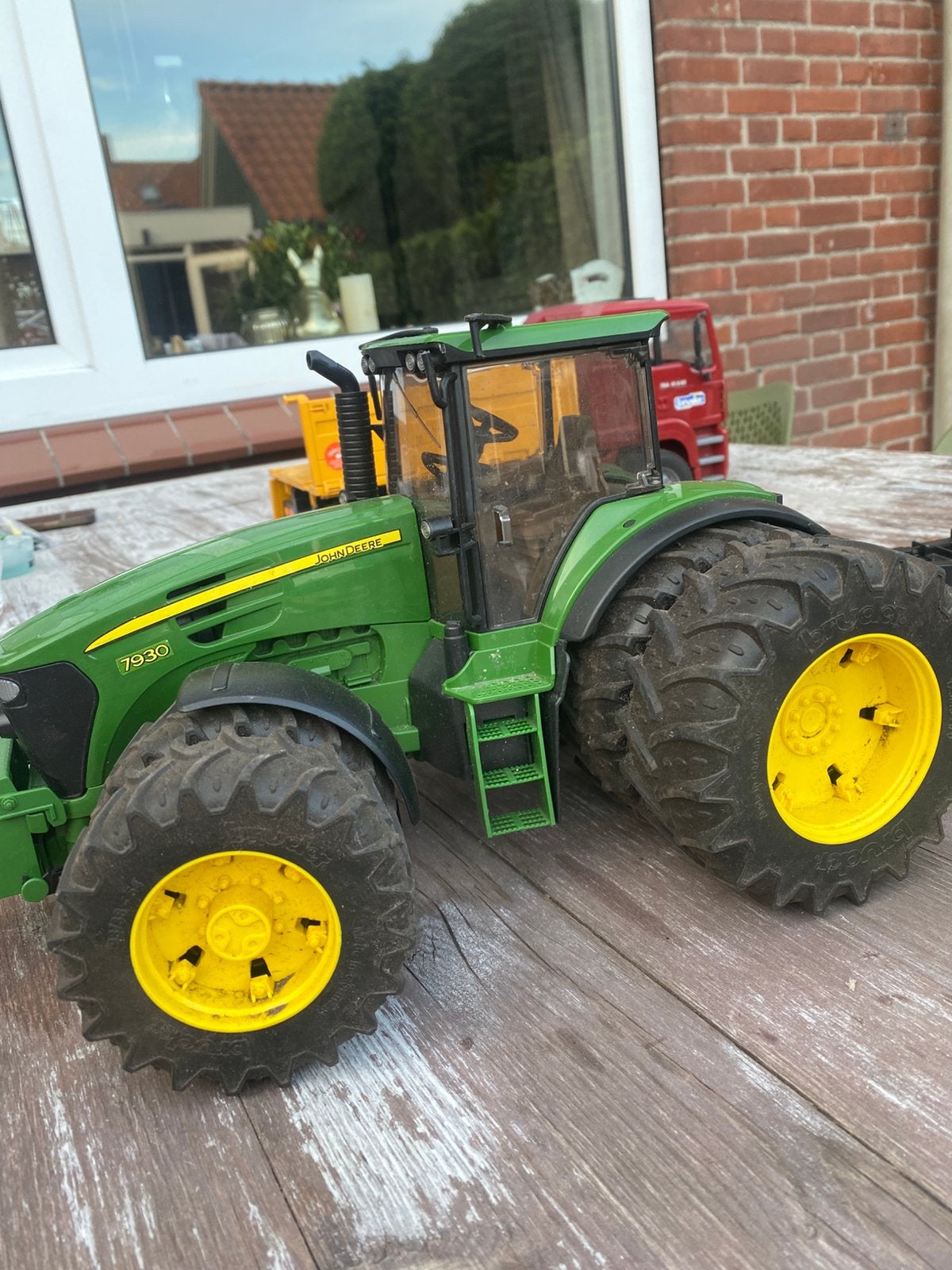 John deere 7930, Ophalen