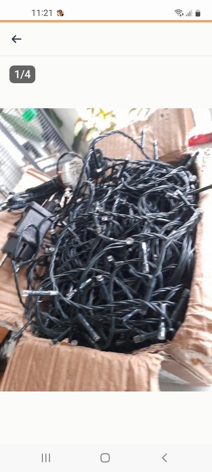 Nieuw 25 meter kerstlampjes, Ophalen, Nieuw