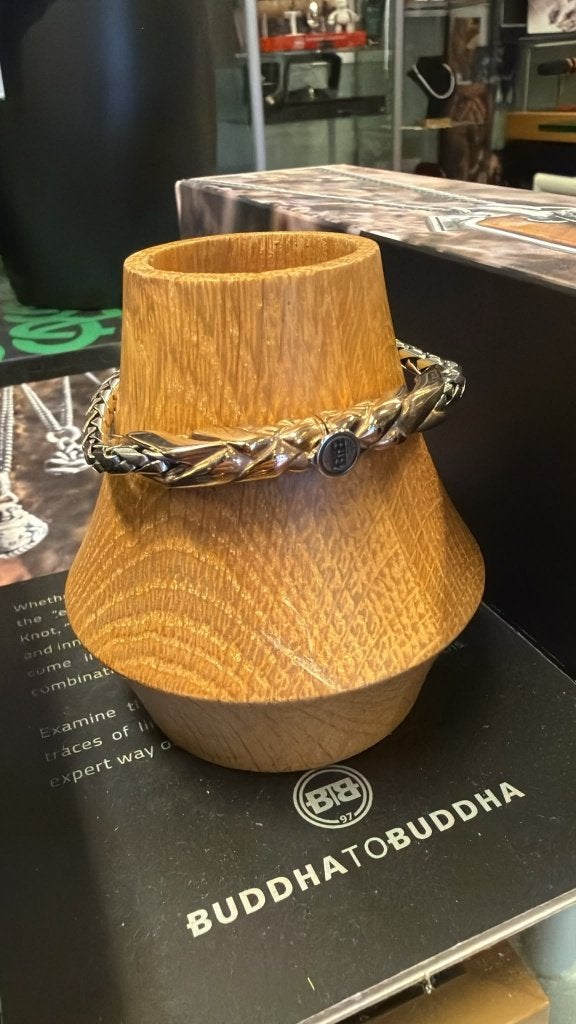BUDDHA TO BUDDHA ARMBAND TYPE J831 D GEORGE XS LIM. € 249,00, Ophalen of Verzenden, Nieuw, Zilver, Zilver