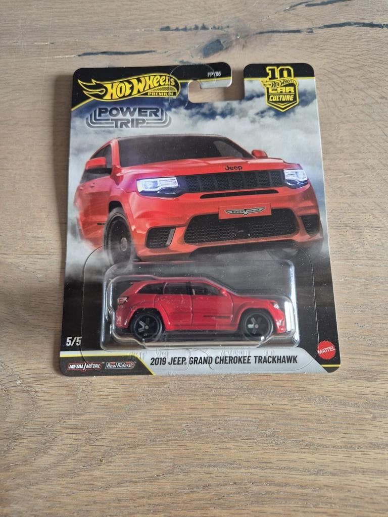 Hot Wheels Premium CC Power Trip - 2019 Jeep Grand Cherokee, Ophalen of Verzenden, Nieuw, Auto