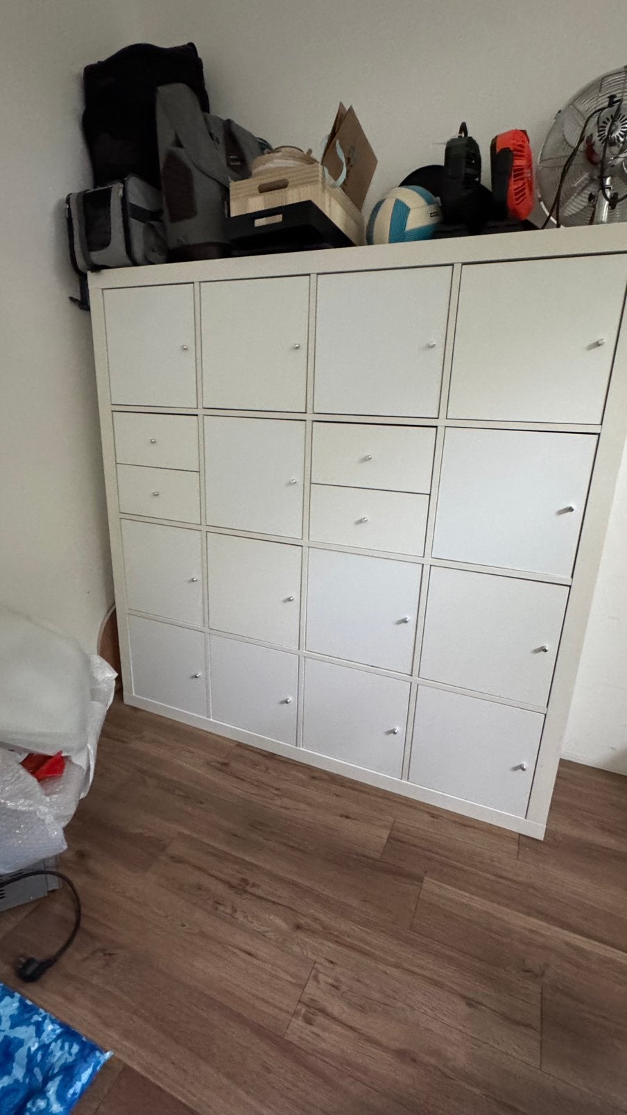 Ikea Kallax kast 147 x 147, Huis en Inrichting, Kasten | Lockerkasten, Ophalen of Verzenden, Gebruikt