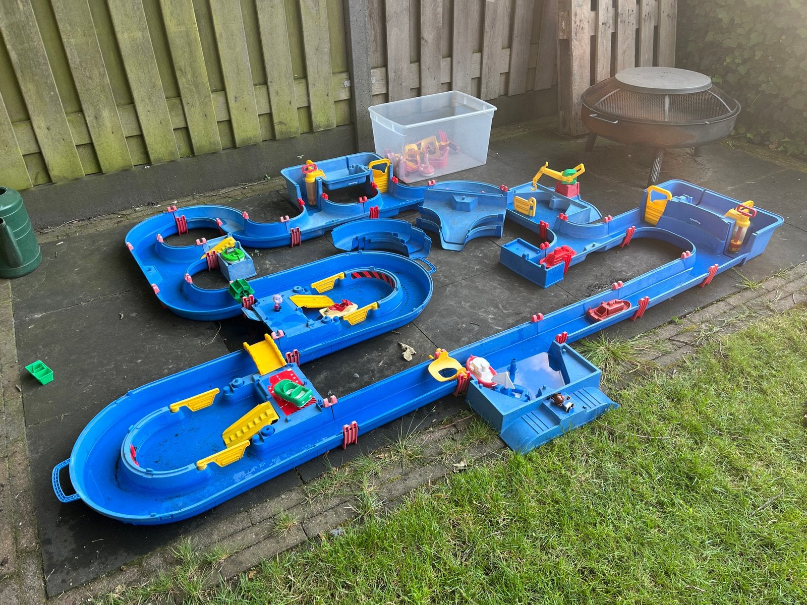 Aquaplay waterbaan grote set, Ophalen, Zo goed als nieuw