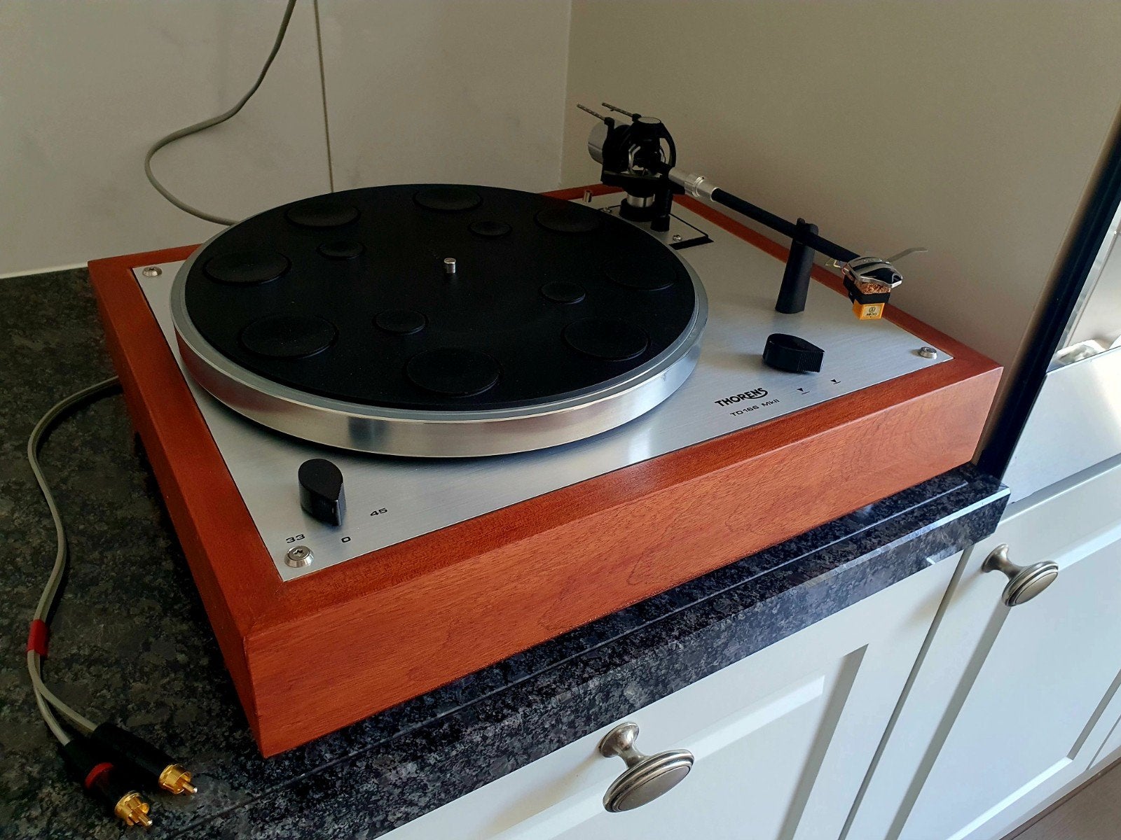THORENS-TD. 166 MK II, Ophalen of Verzenden, Thorens