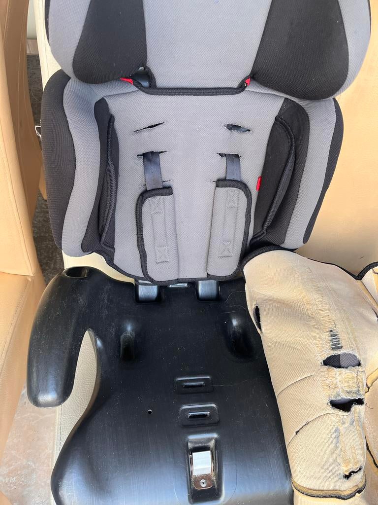 2-in-1 Kinderautostoel (9-36kg) - Goede Staat, Rookvrij, Ophalen of Verzenden, Gebruikt, 9 t/m 36 kg, Afneembare rugleuning