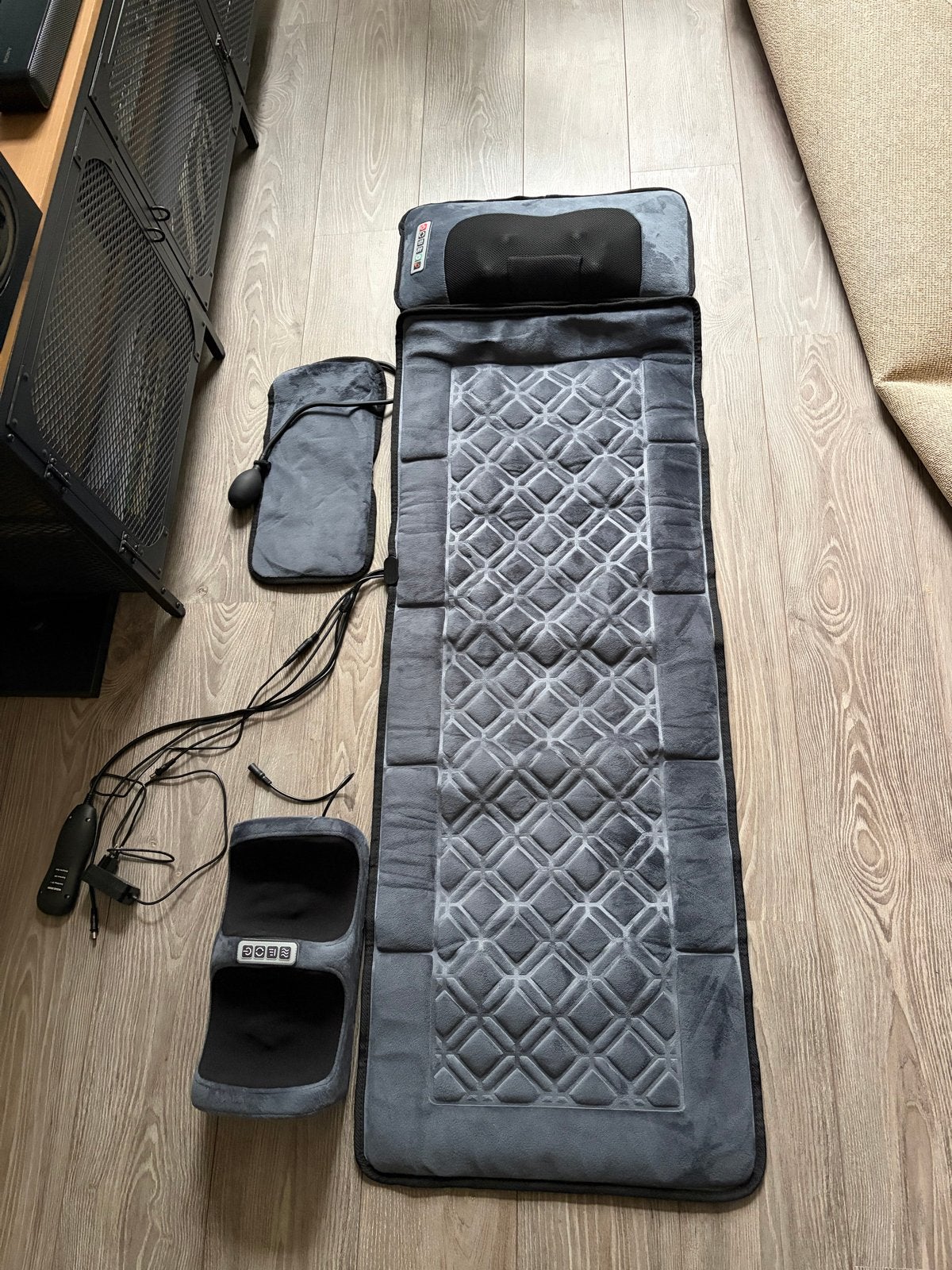 Massage Matras met Voetmassage en Nekmassage - Goede staat, Ophalen of Verzenden, Zo goed als nieuw, Massagestoel of Kussen