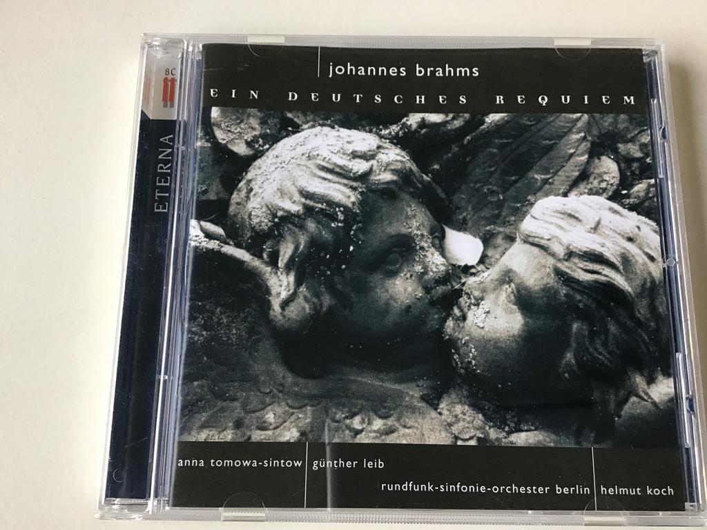 Brahms ein deutsches requiem / Tomowa-Sintow/ Leib / Koch, Ophalen of Verzenden, Romantiek, Zo goed als nieuw, Vocaal