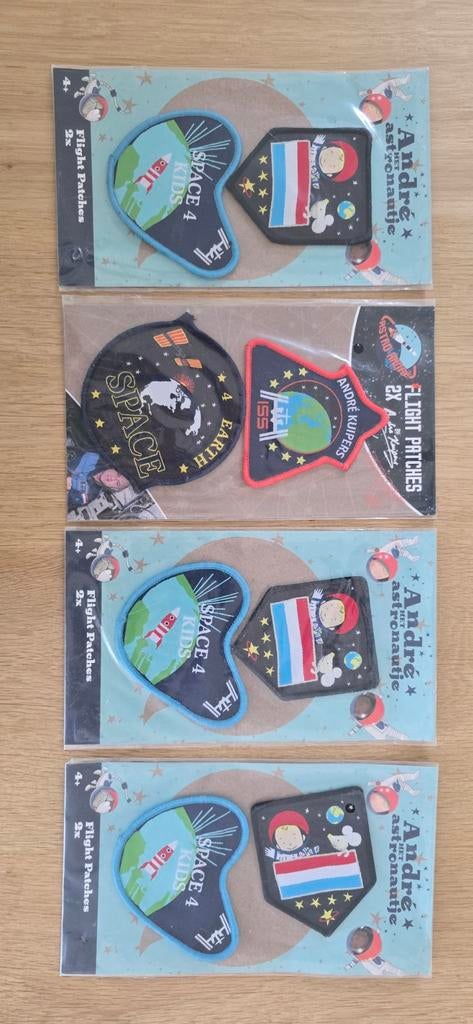 Astronaut Patches - André het Astronautje - Ruimte Thema, Ophalen of Verzenden, Nieuw, Overige applicaties