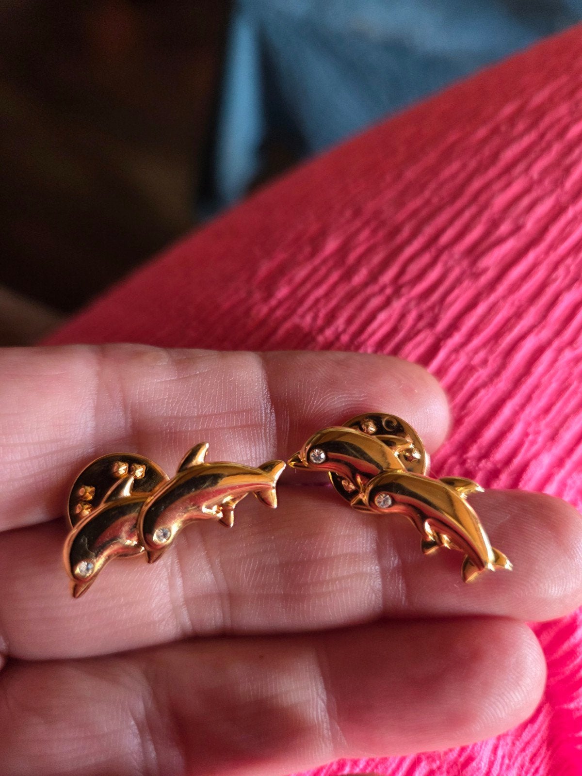 Dolfijnen  pins, Ophalen of Verzenden