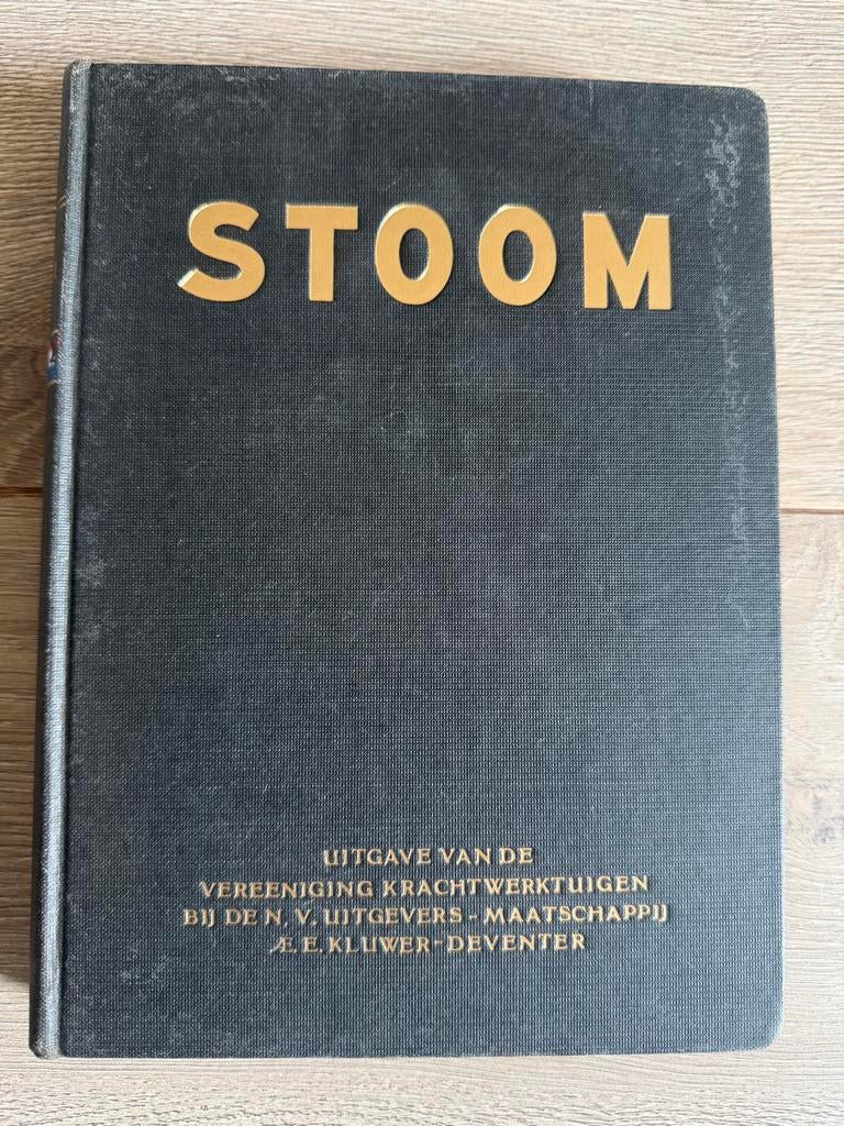 Stoom: Handleiding voor het Stoombedrijf (1929), Boeken, Techniek, Gelezen, Werktuigbouwkunde, Ophalen of Verzenden