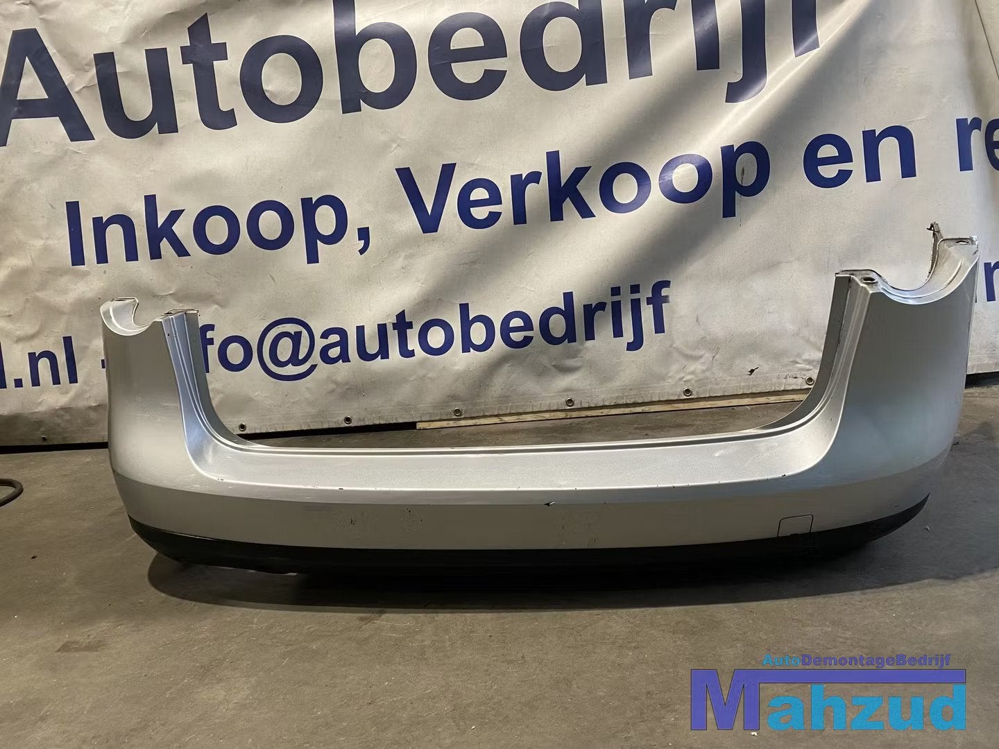 VW PASSAT B6 VARIANT Zilver LA7W Achterbumper 2005-2010, Gebruikt, Volkswagen, Volkswagen AG, Achter
