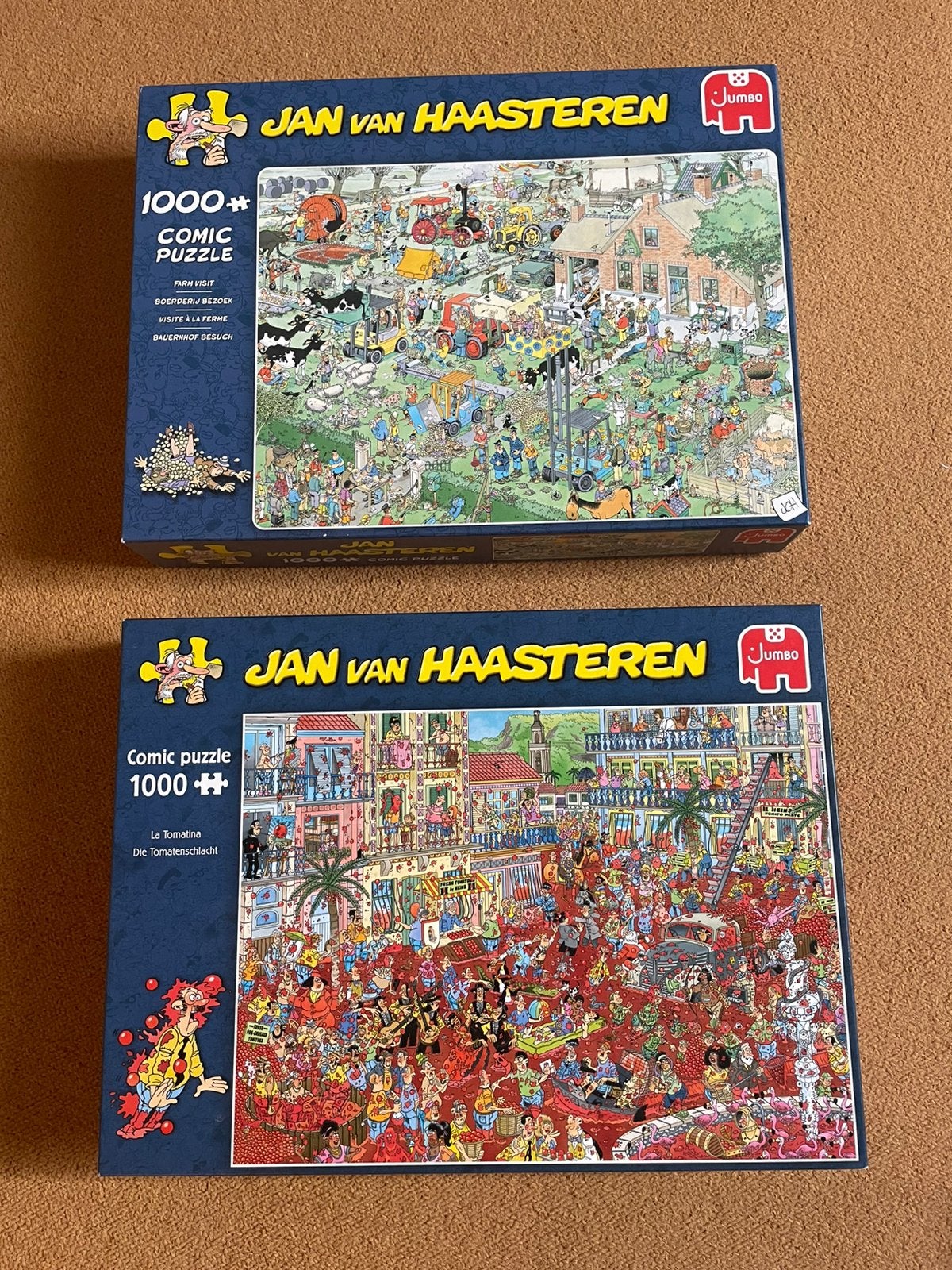 2 puzzels Jan van Haasteren.