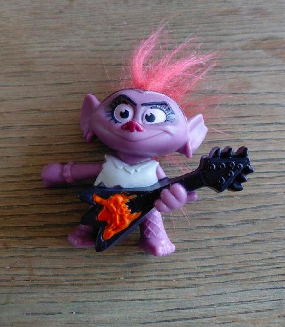 Queen Barb poppetje Trolls World Tour. McDonald's Happy Meal, Ophalen of Verzenden, Zo goed als nieuw