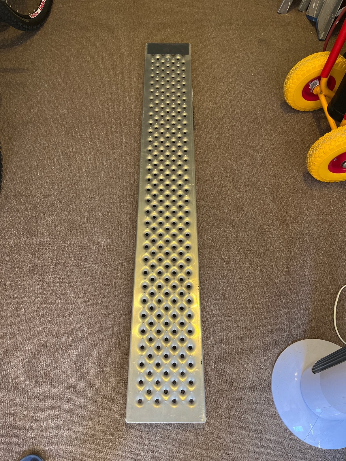 Aluminium Oprijplaat - Daytona BV DT-57382, Ophalen of Verzenden, Zo goed als nieuw, Ladder, Minder dan 2 meter