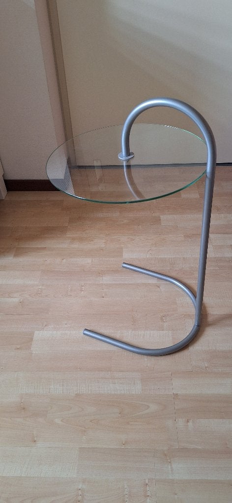Ikea RY vintage glazen side table, Overige materialen, Minder dan 55 cm, Gebruikt, Ophalen