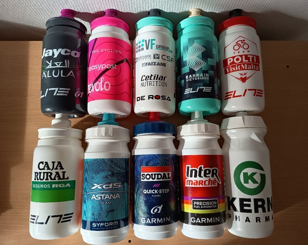 Bidons wielrennen 2026, Verzamelen, Sportartikelen en Voetbal, Verzenden, Zo goed als nieuw, Overige sporten, Overige typen