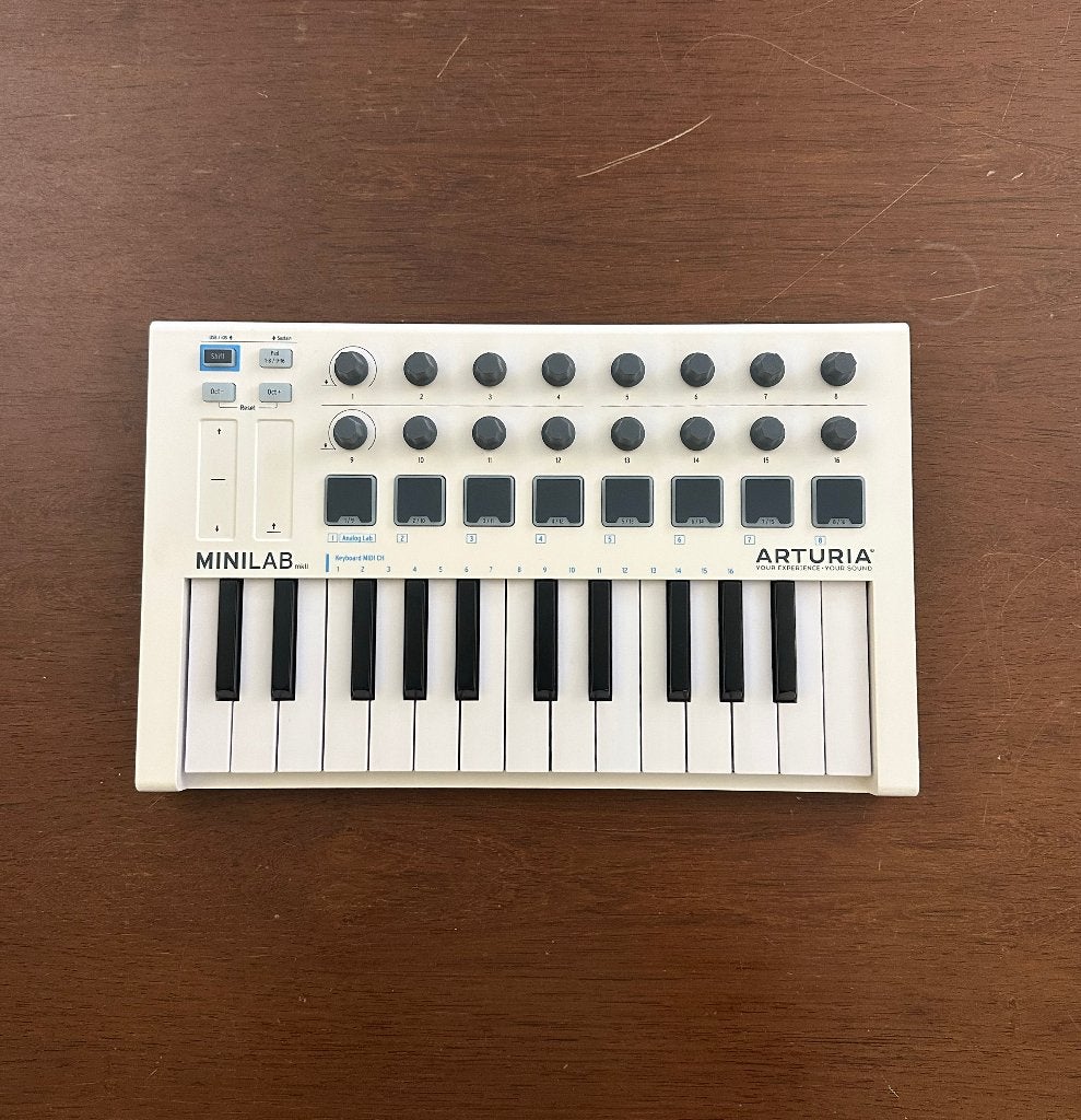 Arturia MiniLab MKII - MIDI keyboard, Muziek en Instrumenten, Ophalen, Zo goed als nieuw, Overige aantallen, Overige merken