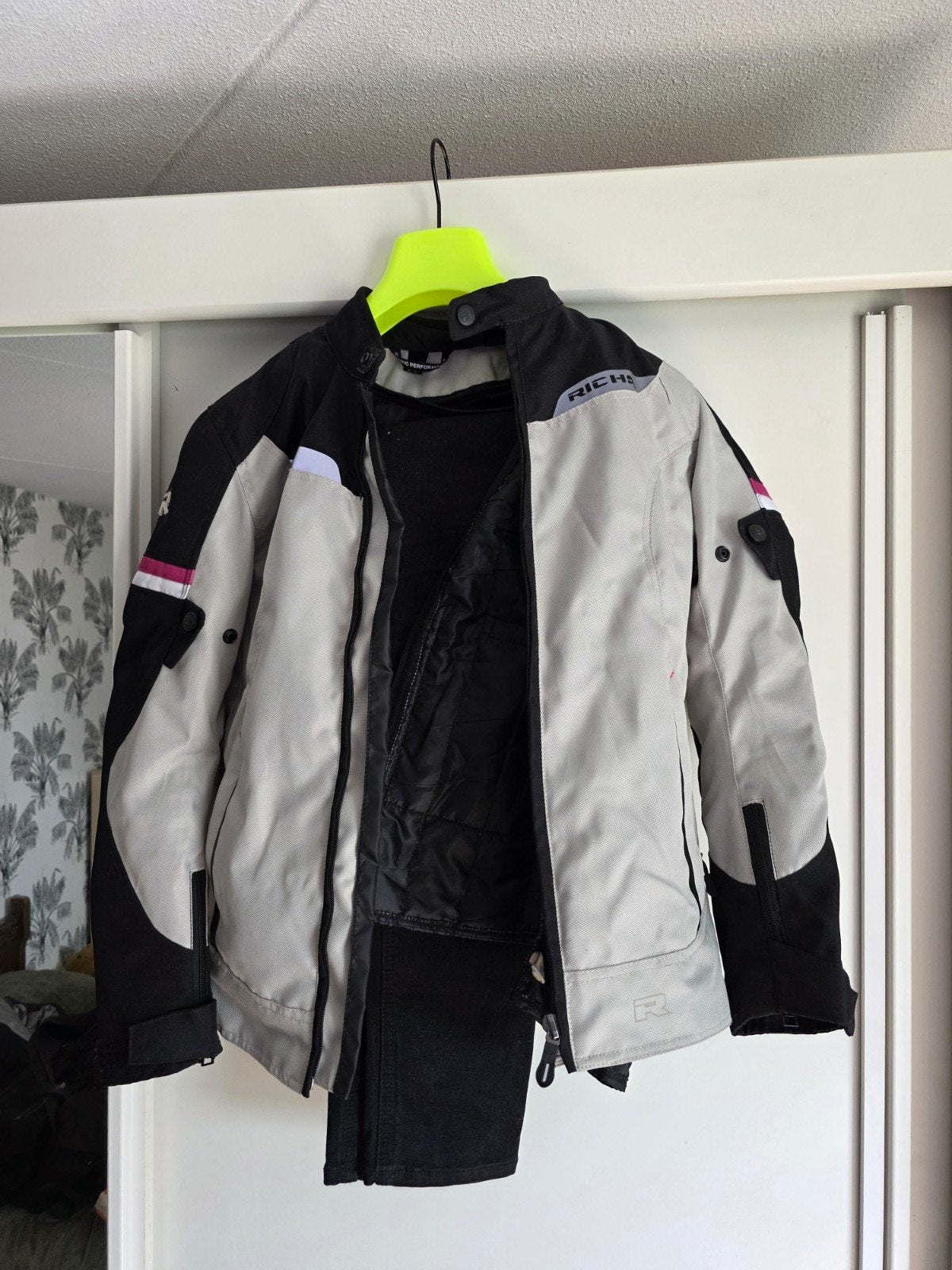 Dames Motor Jas, Motoren, Kleding | Motorkleding, Jas | textiel, Ophalen of Verzenden, Richa, Dames