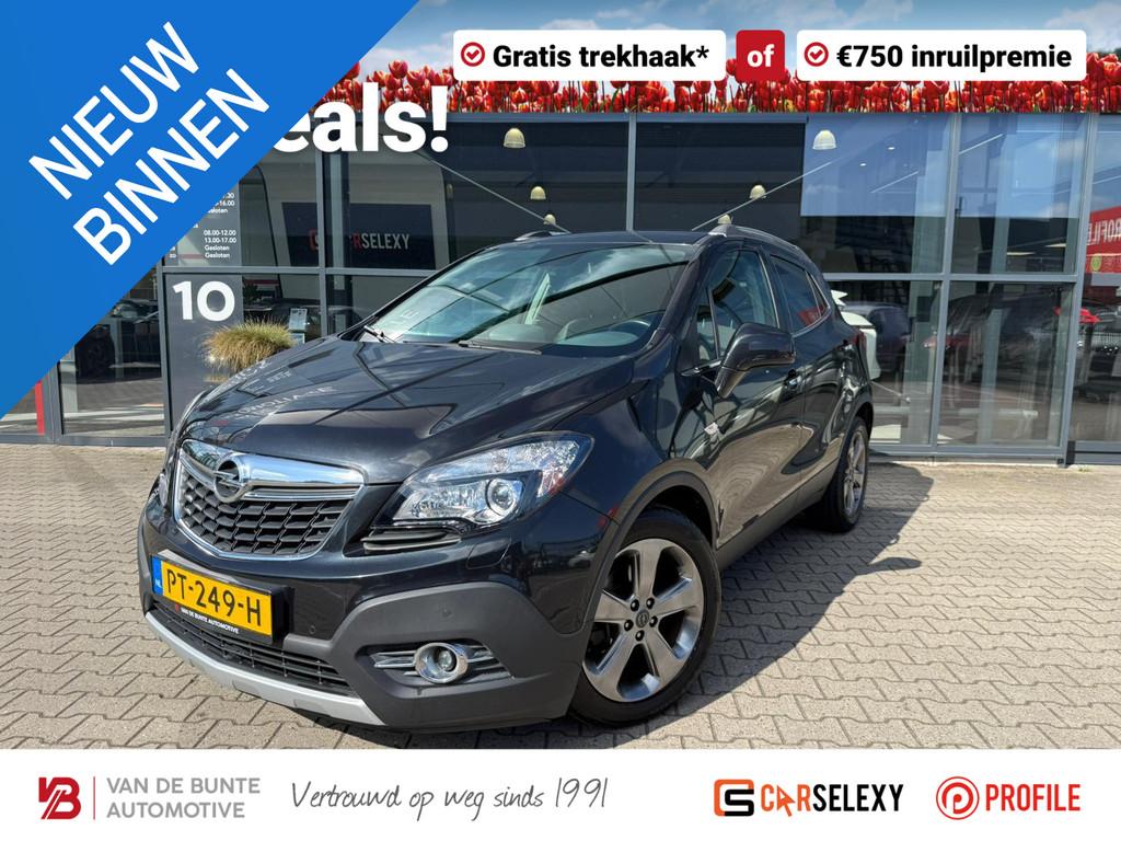 Opel Mokka 1.4 T Cosmo *Trekhaak & Stoelverwarming*, Auto's, Opel, Bedrijf, Te koop, Mokka, ABS, Adaptieve lichten, Airbags, Airconditioning