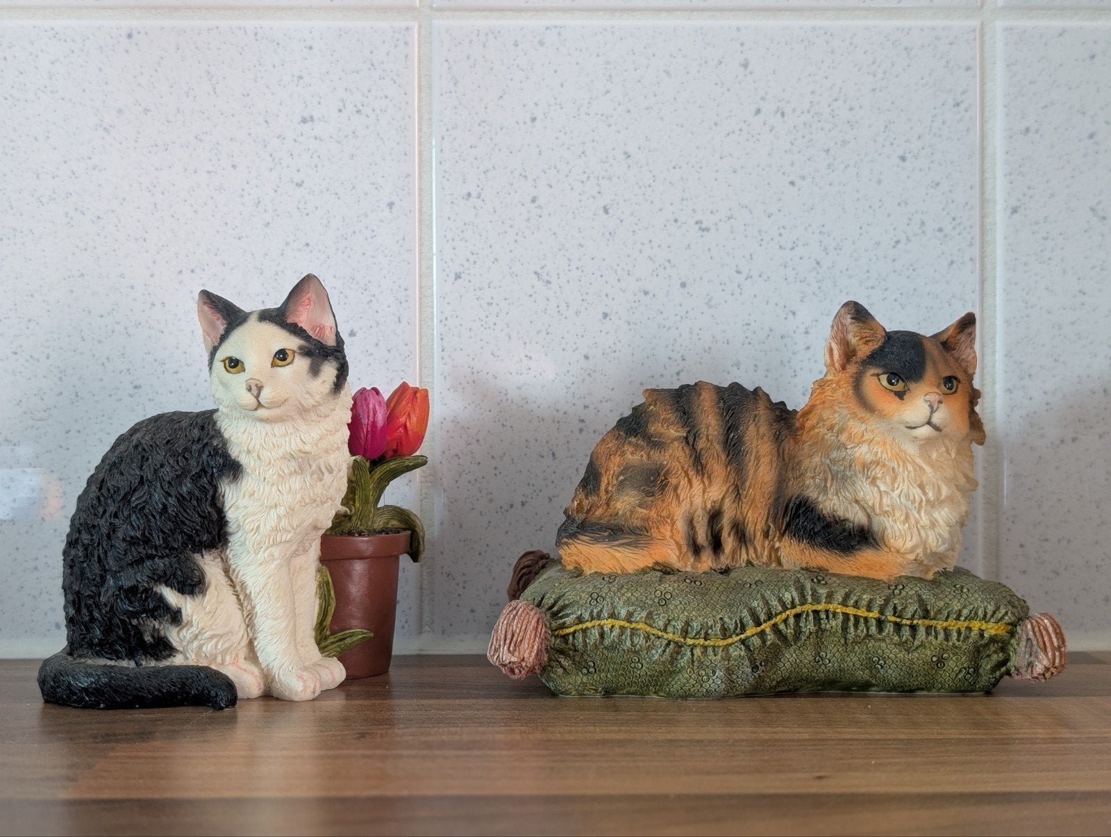 7 kattenbeeldjes. alleen maar ophalen., Ophalen, Gebruikt, Dier