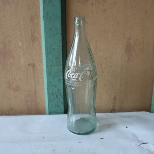Coca Cola fles 0,760 cc blank glas origineel oud, Ophalen of Verzenden