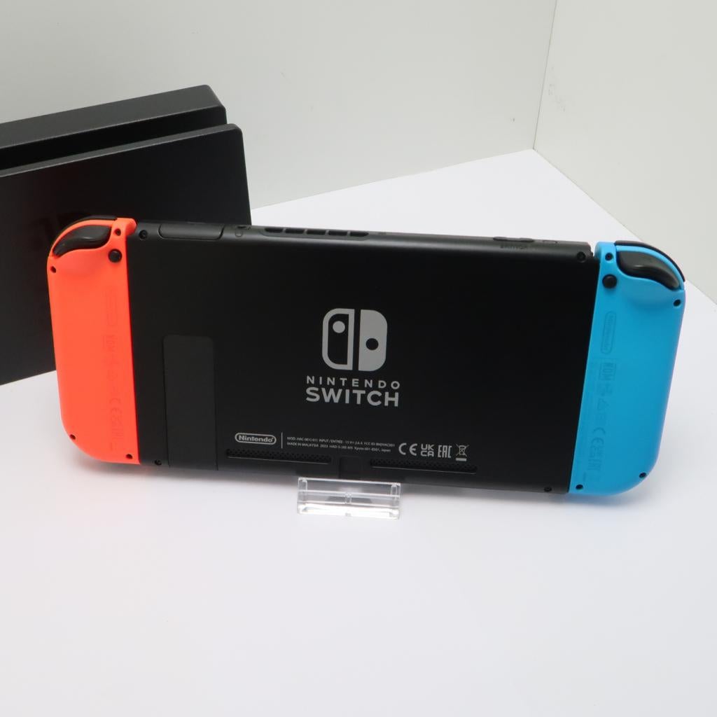 Nintendo Switch V2 32GB Blauw/Rood | Nette Staat, Spelcomputers en Games, Spelcomputers | Nintendo Switch, Niet ingevuld, Zo goed als nieuw