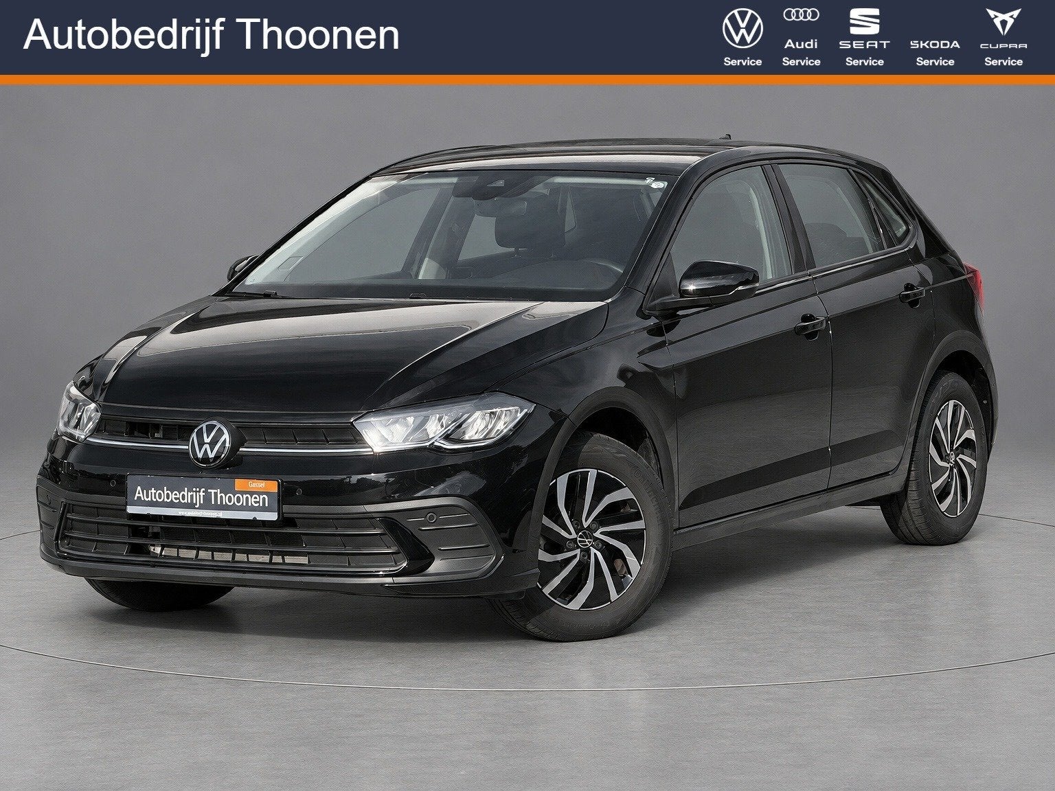 Volkswagen Polo 1.0 TSI Life | camera | stoelverwarming | cr, Stof, Gebruikt, Zwart, Bedrijf