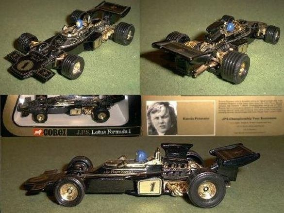 1:36 J.P.S. Lotus Formule 1 Ronnie Peterson - Corgi, Ophalen of Verzenden, Zo goed als nieuw, Auto, Overige merken