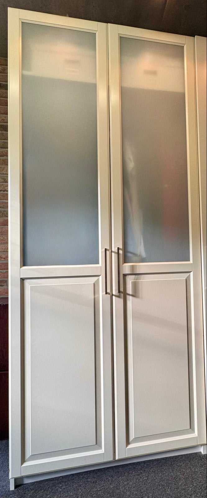 IKEA PAX Kast TYSSEDAL Melkglas (100x58x236 cm)Begane grond!, Ophalen, Tyssedal, 100 tot 150 cm, 200 cm of meer