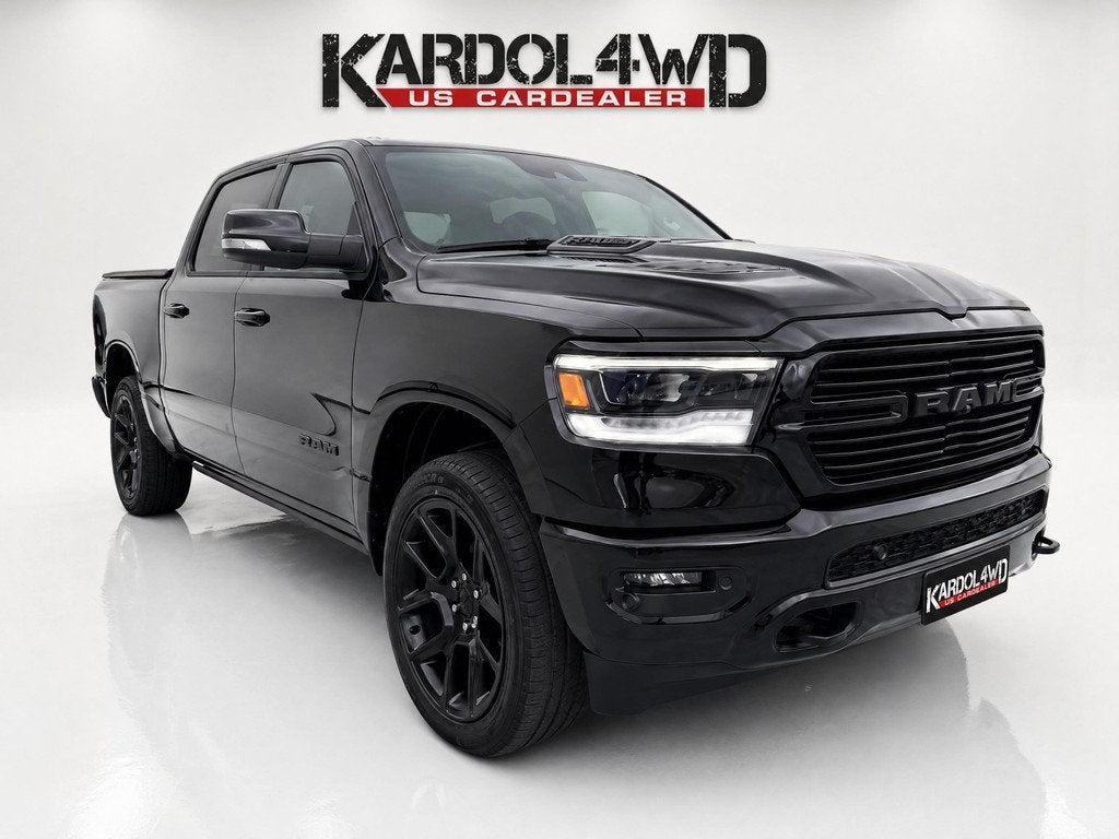 Dodge Ram 1500 5.7 V8 4x4 Crew Cab Laramie GT | Virtual cock, Automaat, Gebruikt, 5654 cc, Zwart