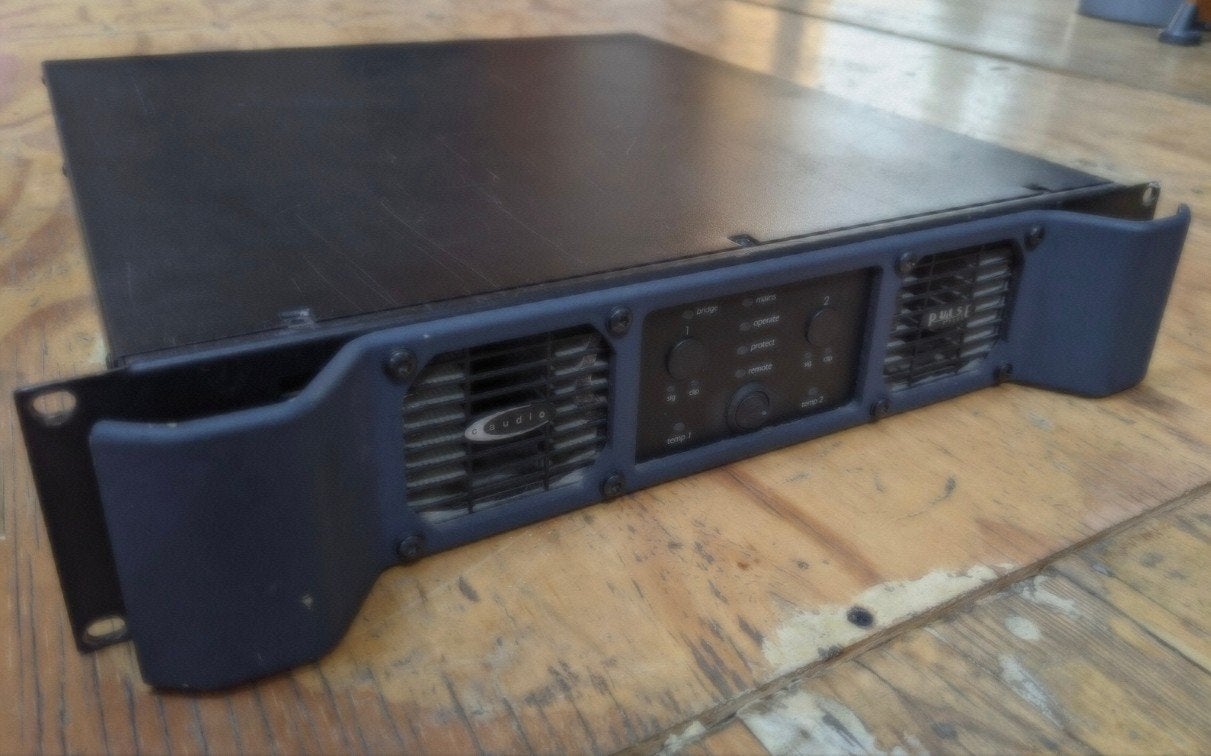 C Audio  pulce 2x1100 Eindversterker - Gebruikt, 120 watt of meer, Ophalen, Overige merken, Gebruikt